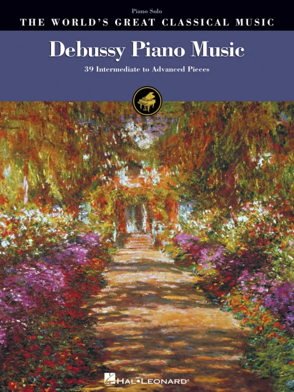 DEBUSSY Piano Music / 39 skladeb pro středně a více pokročilé klavíristy Rychlé Dodání