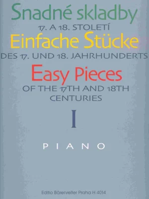 Nová Kolekce Snadné skladby 17. a 18. století I.piano solos