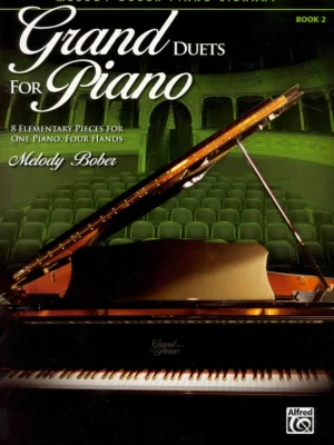 Levný Grand duets for piano 2 - osm velmi jednoduchých skladbiček pro 1 klavír 4 ruce
