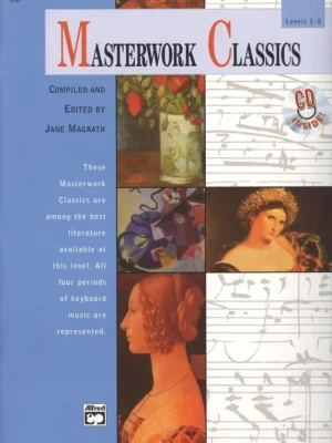 Vrácení Zdarma Masterwork Classics 1-2 + CD / klasické skladby v jednoduché úpravě pro klavír