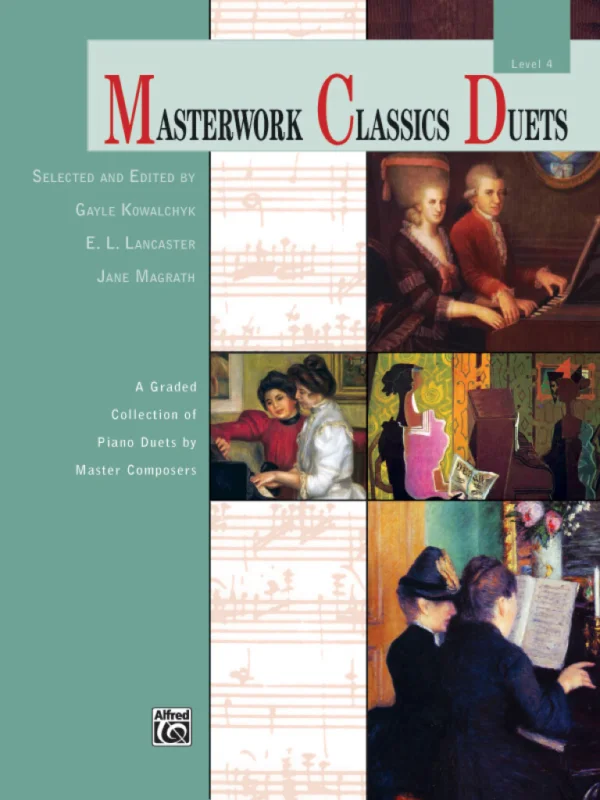 Akční Nabídka Masterwork Classics Duets 4 / 1 klavír 4 ruce
