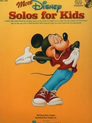 Vrácení Zdarma More DISNEY Solos for Kids + CD / zpěvník filmových písniček pro děti