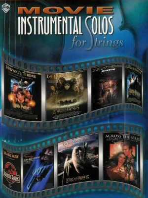 Movie Instrumental Solos for Strings - klavírnídoprovod Nízká Cena