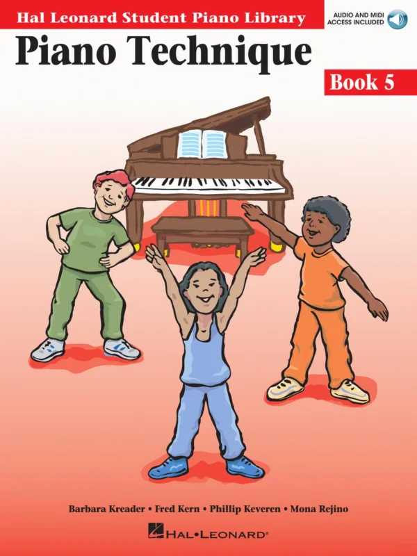 PIANO TECHNIQUE BOOK 5 + CD Zlevněný