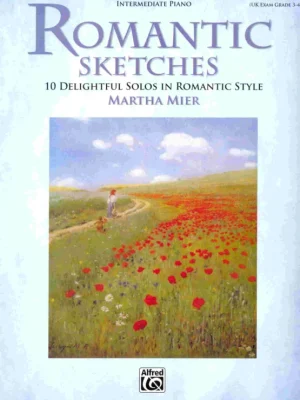 Přímo Od Výrobce ROMANTIC SKETCHES 2 by Martha Mier / klavír