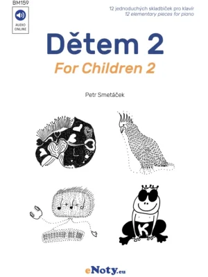Smetáček: Dětem 2 / jednoduché skladbičky pro klavír Výprodej