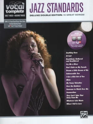 VOCAL COMPLETE - FEMALE VOICE 1 - JAZZ STANDARDS + Audio Online // klavír/zpěv/kytara Nová Kolekce