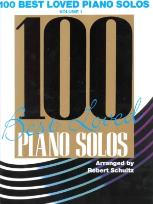 Bezpečná Platba 100 Best Loved Piano Solos 1 - klavír ve velmi snadné úpravě