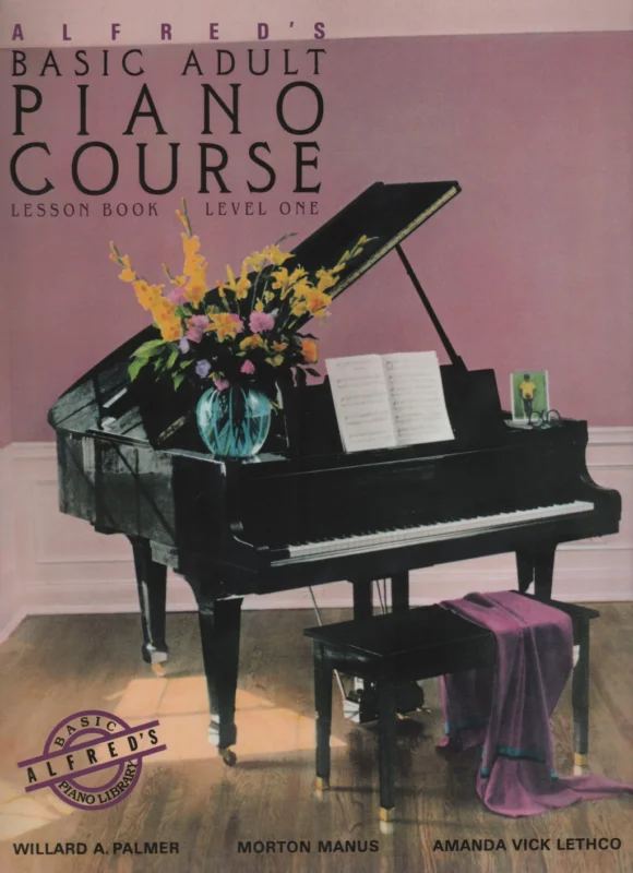 Alfred´s Basic Adult Piano Course 1 / škola hry na klavír pro dospělé Zlevněný