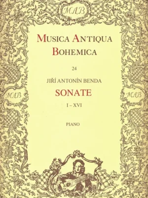 BENDA, Jiří Antonín: SONATE I-XVI / klavír Nakupujte Hned