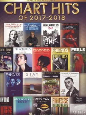 CHART HITS of 2017-2018 // klavír / zpěv / kytara Doprava Zdarma