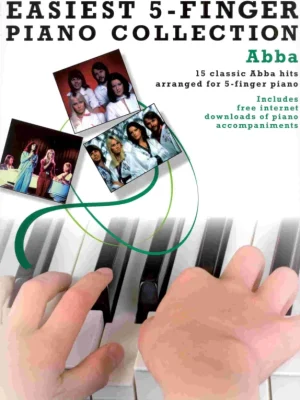 EASIEST 5-FINGER PIANO COLLECTION - ABBA Nejlepší Cena