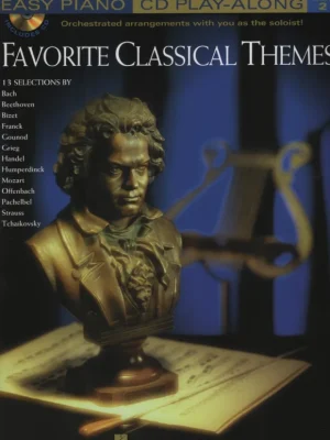 EASY PIANO 2 - FAVORITE CLASSICAL THEMES + CD / klavír Originální
