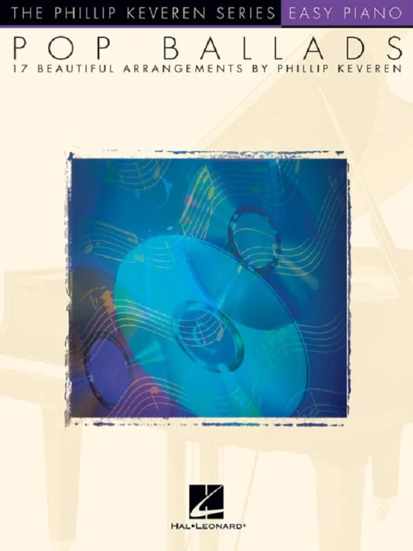 POP BALLADS - 17 nádherných písní ve snadné úpravě pro klavír Finální Výprodej