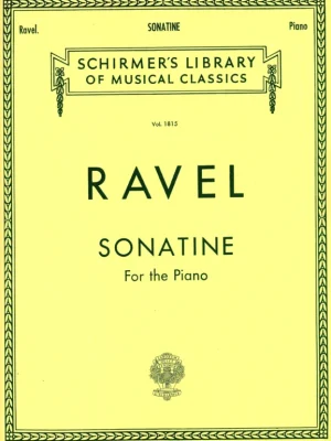 Ihned K Objednání RAVEL: SONATINE for Piano