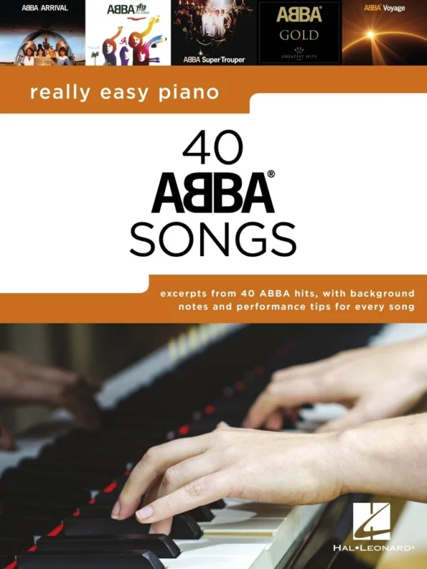 Nejprodávanější Really Easy Piano - 40 ABBA Songs