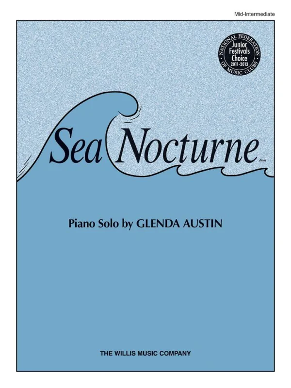 Sea Nocturne by Glenda Austin / sólo klavír Sezónní Sleva