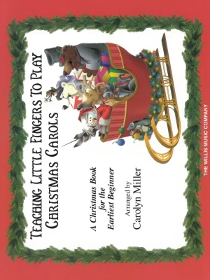 Autentický Teaching Little Fingers to Play CHRISTMAS CAROLS