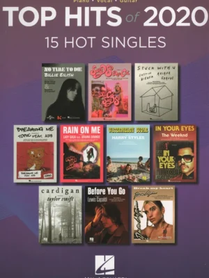 Rychlé Dodání TOP HITS OF 2020// klavír/ zpěv/ kytara
