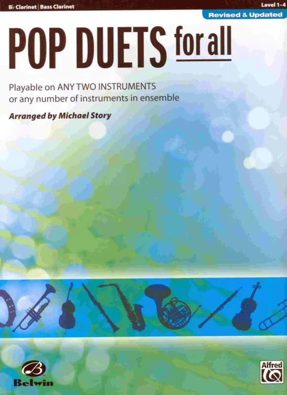 Tovární Cena POP DUETS FOR ALL (Revised and Updated) / klarinet