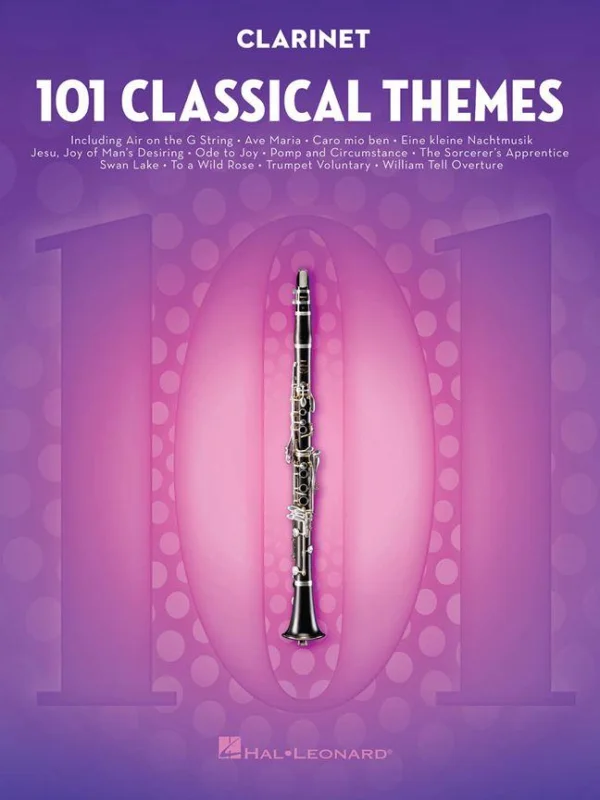 Nízká Cena 101 Classical Themes for Clarinet / klarinet