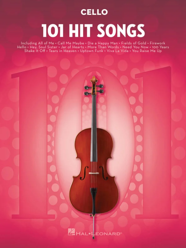 101 Hit Songs for Cello / violoncello Autentický
