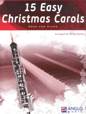 Cenový Hit 15 Easy Christmas Carols + CD / hoboj a klavír