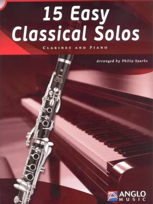 15 Easy Classical Solos + CD / klarinet a klavír Akce