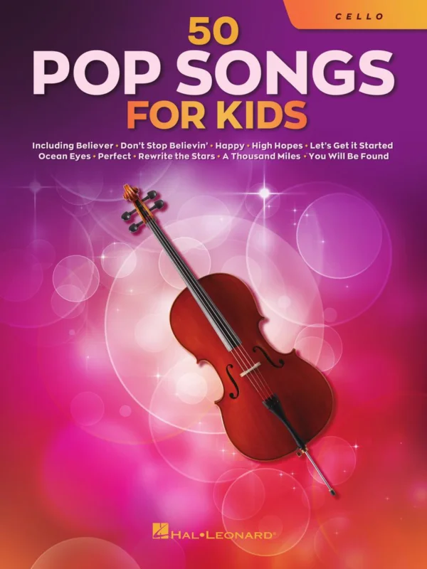 50 Pop Songs for Kids / violoncello - 50 dětmi oblíbených písniček Nejprodávanější