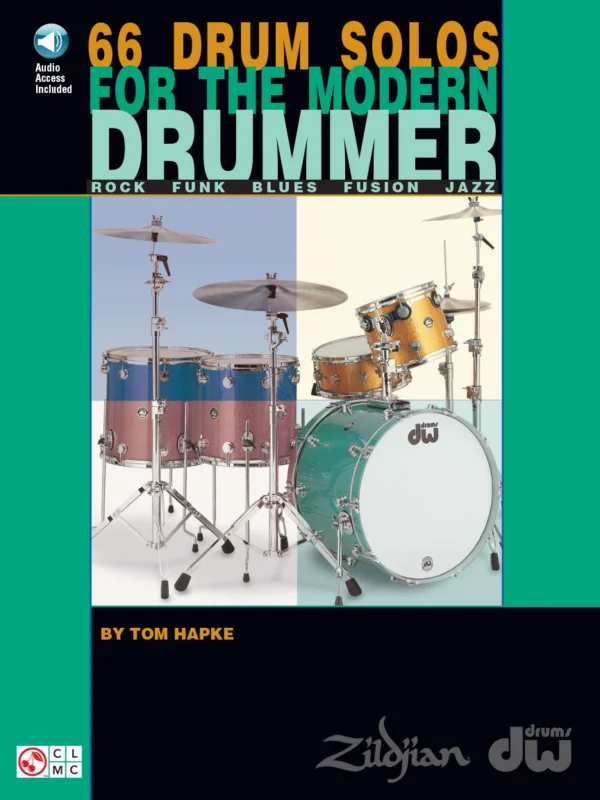 66 DRUM SOLOS FOR MODERN DRUMMER + Audio Online Aktuální