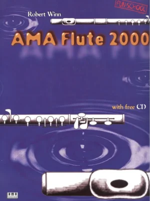 Přímo Od Výrobce AMA FLUTE 2000 - WINN ROBERT + CD / škola hry na příčnou flétnu