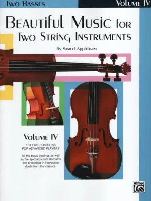 Ihned K Objednání Beautiful Music 4 for Two String Instruments / skladby pro dva kontrabasy