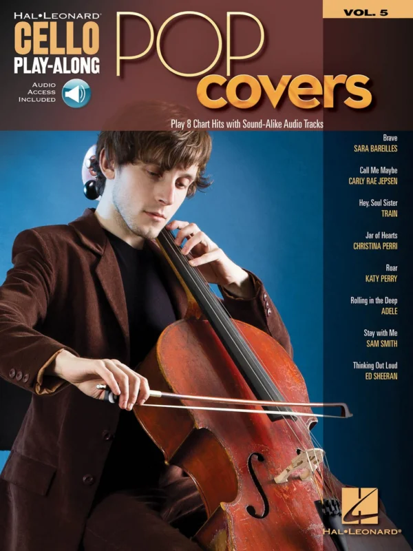 Cello Play-Along 5 - POP COVERS + Audio Online Koupit Online