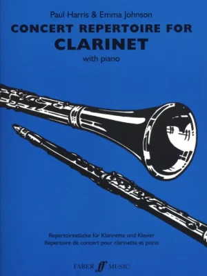 Concert Repertoire for Clarinet / klarinet a klavír Ihned K Objednání
