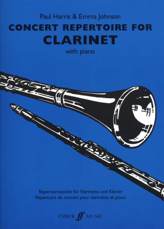 Concert Repertoire for Clarinet / klarinet a klavír Ihned K Objednání