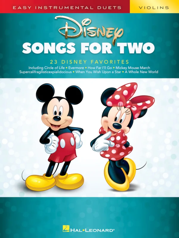 Disney Songs for Two / housle - snadné duety Nakupujte Hned