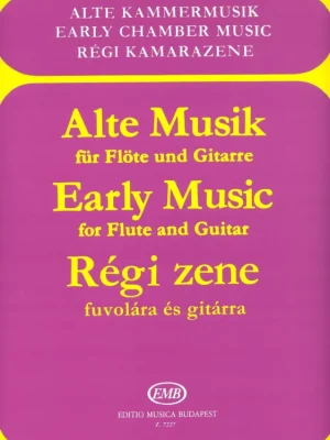 Akce Early Music for Flute and Guitar / Stará hudba pro flétnu a kytaru