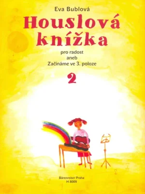 Must-Have HOUSLOVÁ KNÍŽKA pro radost 2 - začínáme ve 3.poloze (žlutá)
