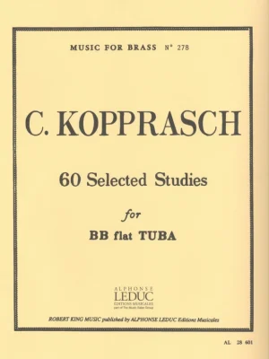 Ověřený Kopprasch: 60 Selected Studies for Tuba / 60 vybraných etud pro tubu