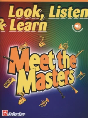 LOOK, LISTEN & LEARN - Meet the Masters + Audio Online / altový saxofon a klavír Cenová Bomba