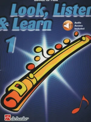 LOOK, LISTEN & LEARN 1 + Audio Online / škola hry na příčnou flétnu Akční Nabídka