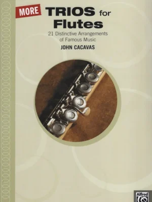 Vrácení Zdarma More Trios for Flutes / 21 skladeb pro tři příčné flétny
