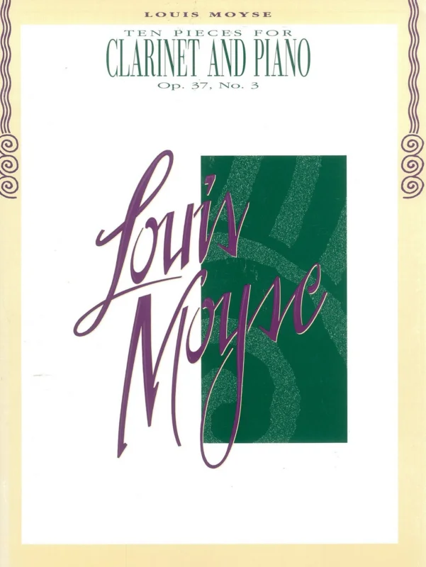 Moyse: Ten Pieces Op.37, No.3 / klarinet a klavír Cenově Výhodný