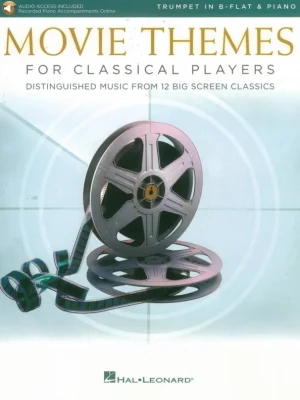 MOVIE THEMES for Classical Players + Audio Online / trumpeta a klavír Hit Sezóny