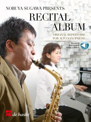 Nobuya Sugawa: Recital Album + Audio Online / altový saxofon a klavír Akce