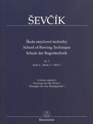 Otakar Ševčík - Opus 2, Škola smyčcové techniky, sešit 2 Levný