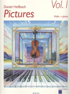 Cenově Výhodný PICTURES 1 by Daniel Hellbach + CD / housle a klavír