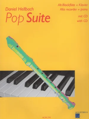 Expresní Doručení POP SUITE + CD / altová zobcová flétna a klavír