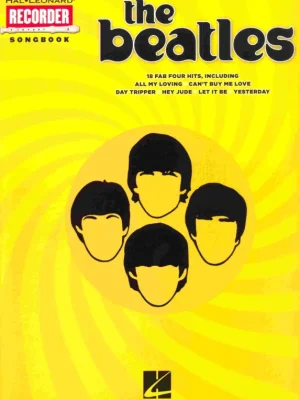 RECORDER Songbook - THE BEATLES - zpěvník pro zobcovou flétnu Akční Cena