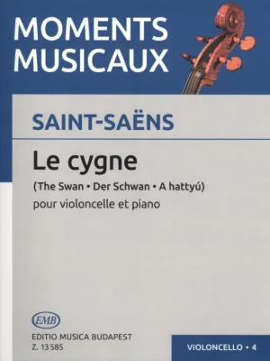 Zlevněný Saint-Saens: The Swan (Labuť) / violoncello a klavír